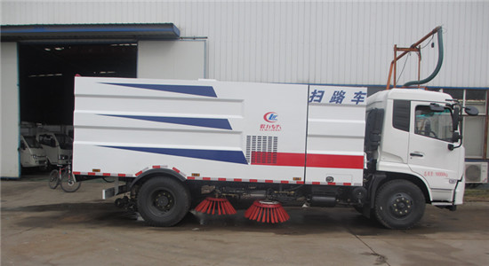 東風天錦掃路車︱12噸掃路車圖片