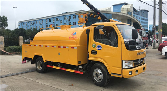 東風清洗吸糞車︱4噸清洗吸污車圖片