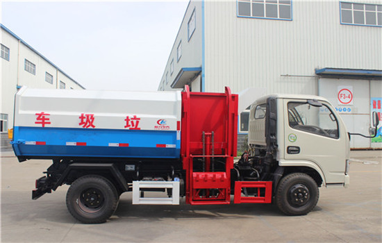 東風多利卡掛桶式垃圾車︱5噸掛桶式垃圾車圖片