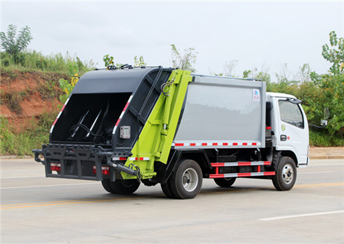 東風多利卡壓縮式垃圾車︱5噸壓縮式垃圾車圖片