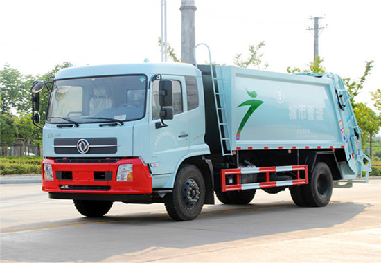 東風(fēng)天錦壓縮式垃圾車︱12噸壓縮式垃圾車