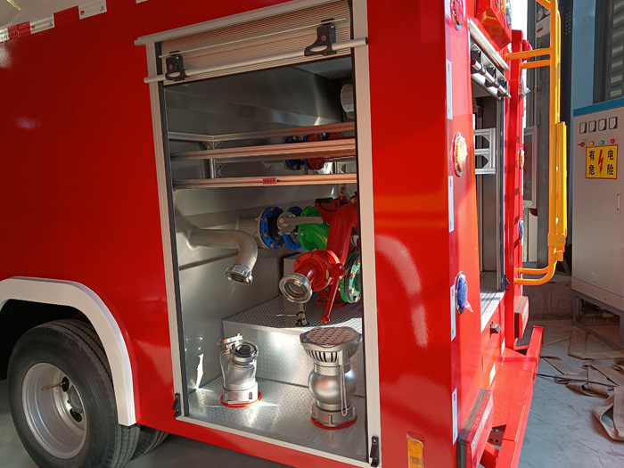 5噸消防灑水車價格_消防中隊消防車_2.5-5噸泡沫消防車現車報價